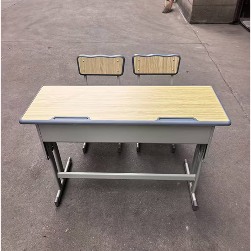 SS0003-1 子供用学校机と椅子のセット | ダブル授業用机と椅子 |